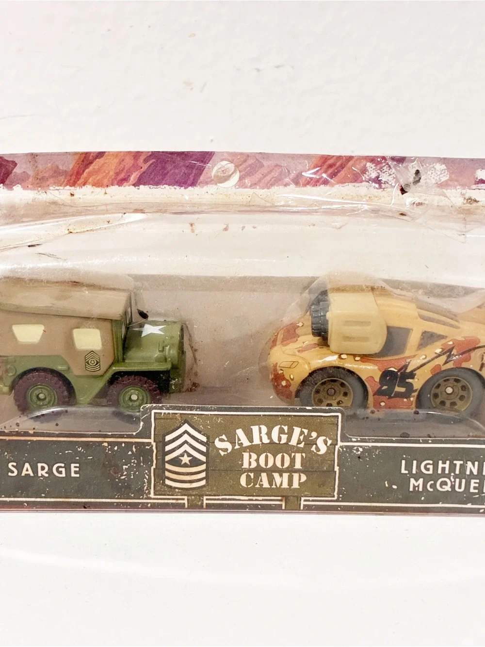 Disney Pixar Cars THE WORLD OF CARS Series MINI Adventures SARGE MCQUEEN NEW